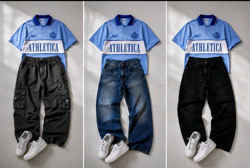 Athletica Retro Style Graphic T-Shirt