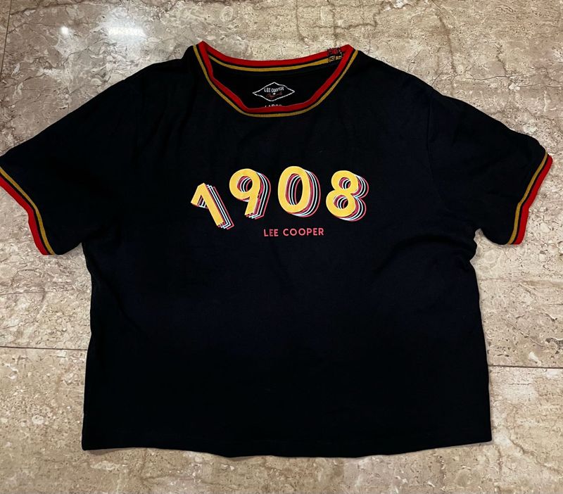 Lee Cooper "1908" Graphic T-Shirt