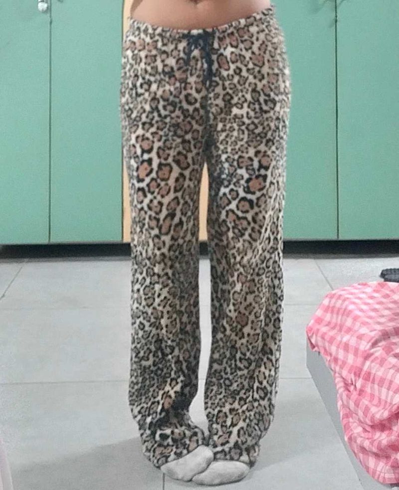 Y2k Baggy Leopard, Cheetah, Print Pants,Lower