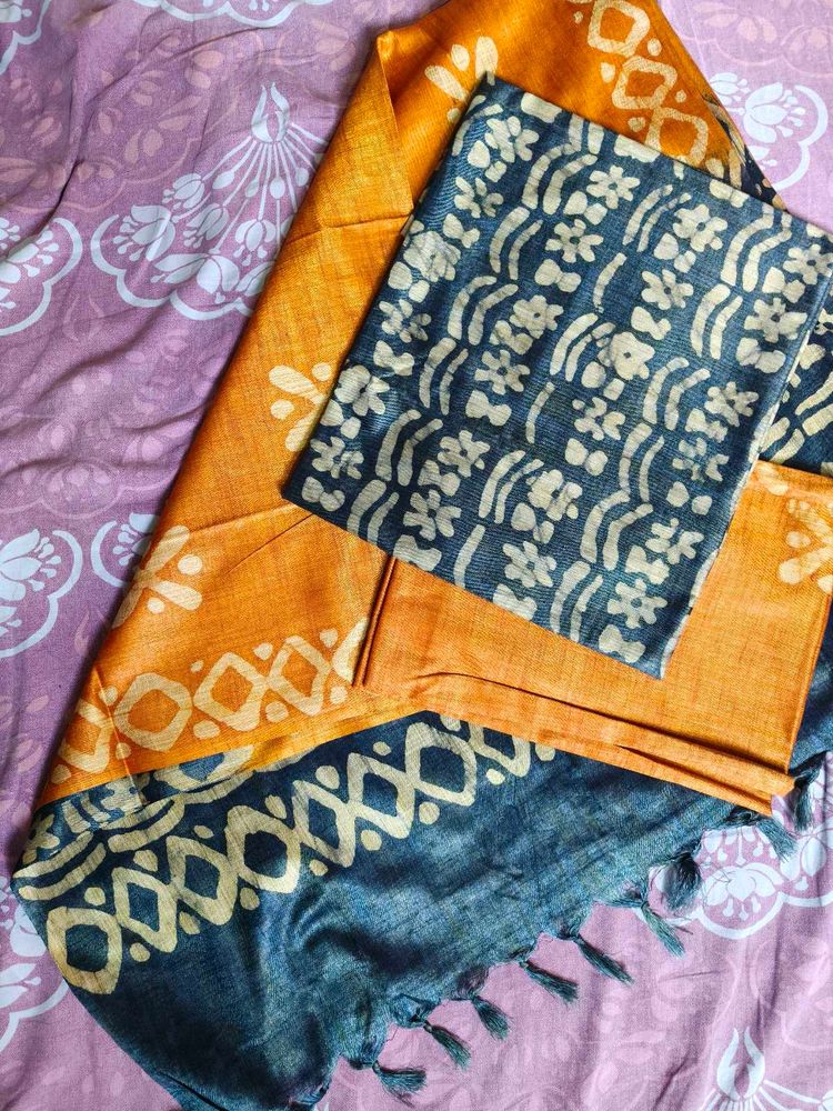 Batik Print Kurta Set