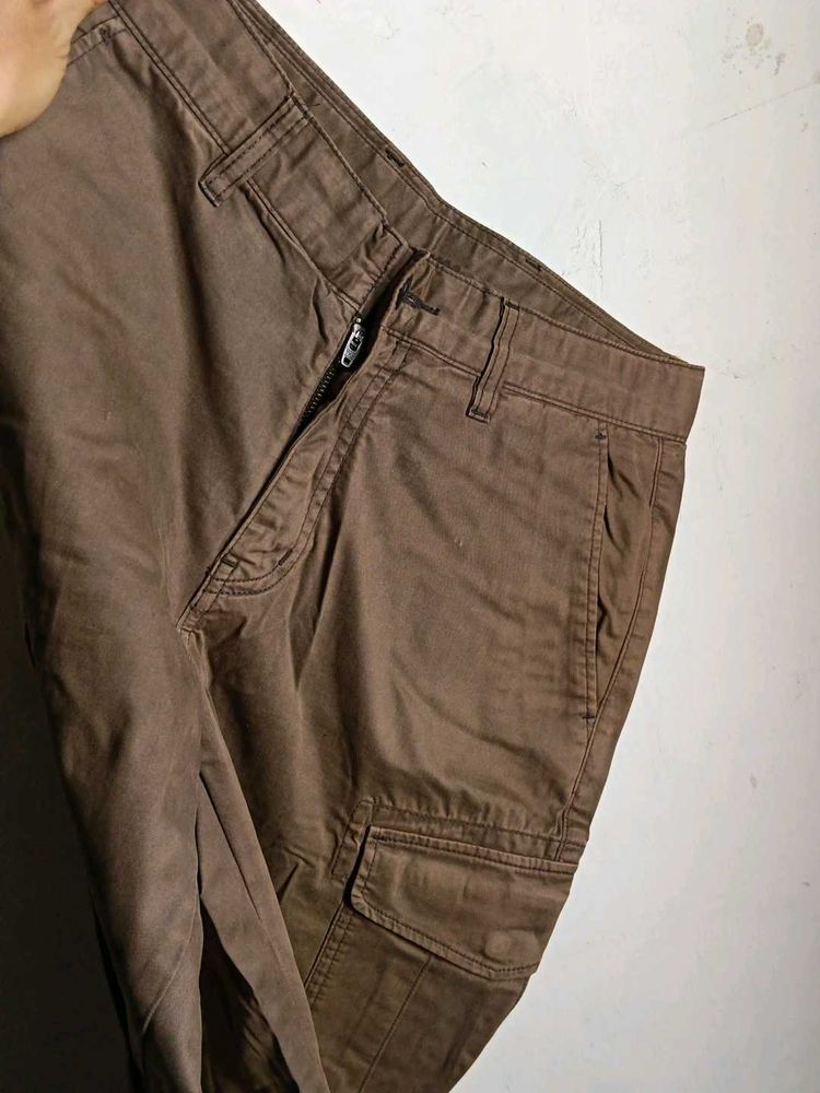Men's Brown Cargo Pants