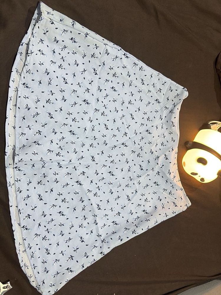 Cute Floral Mini Skirt
