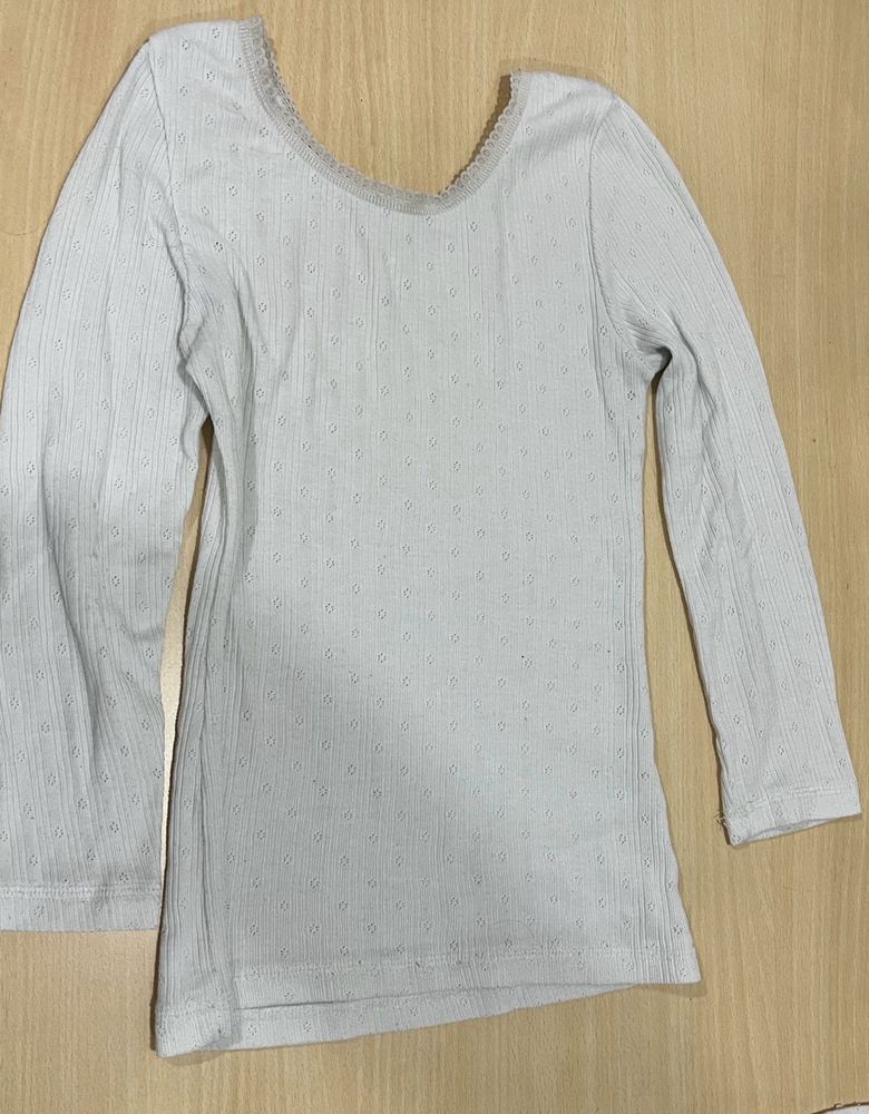 Girls Thermal By Kanvin Full Sleeves