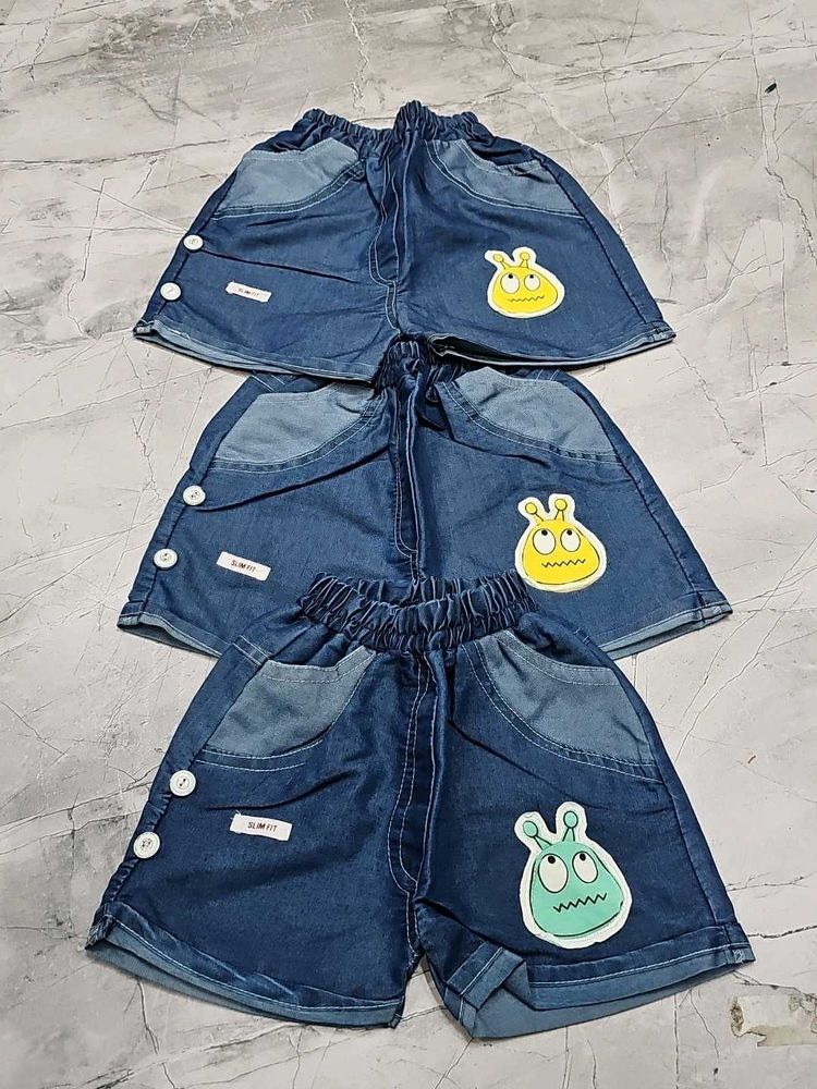 Cute Denim Shorts for Kids