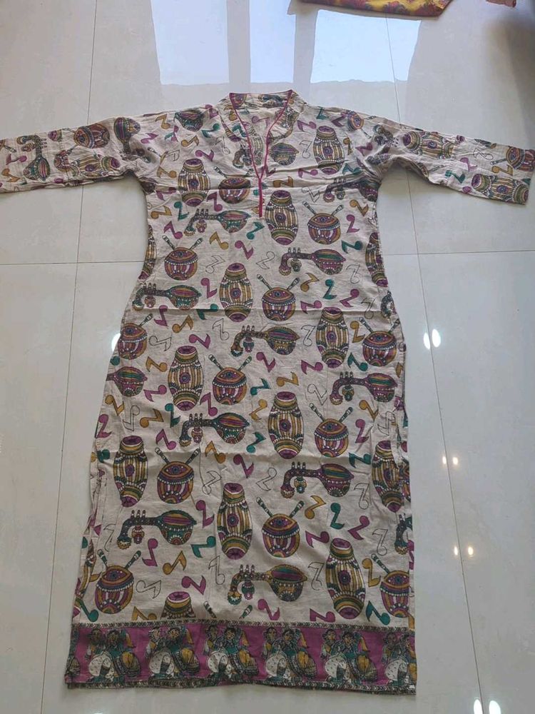 Printed Kurta with Unique Design