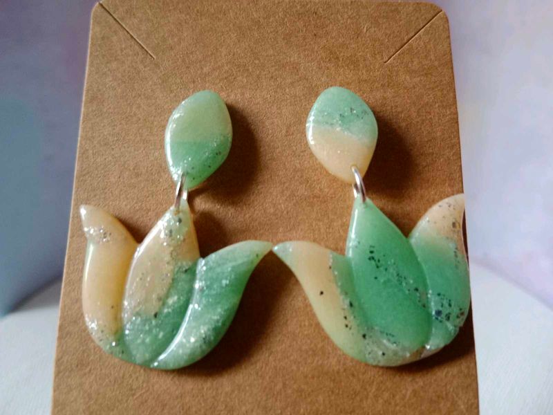 Handmade Clay Earrings (2)