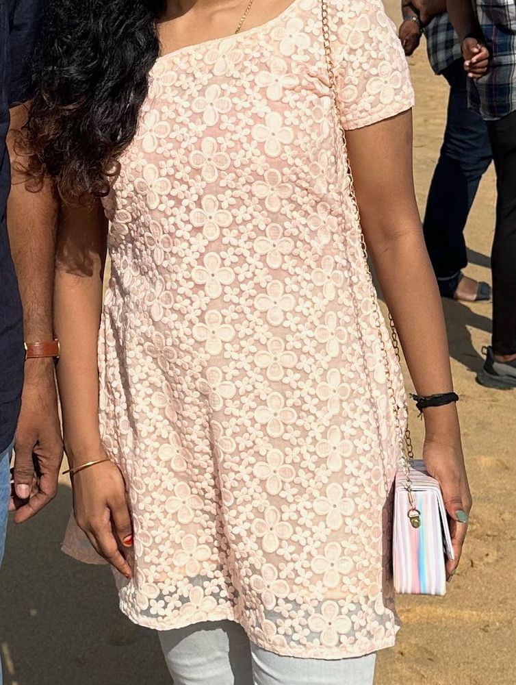 Elegant Floral Lace Dress