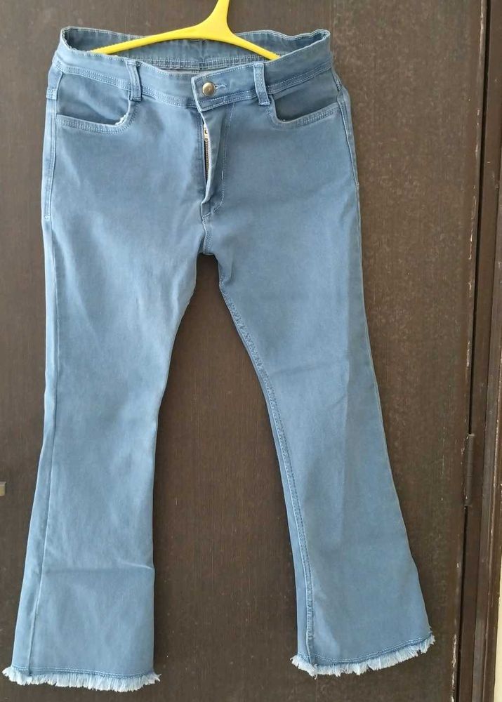 Denim Boot Cut Jeans