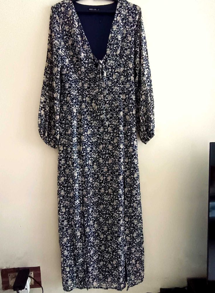 Floral Print Maxi Dress