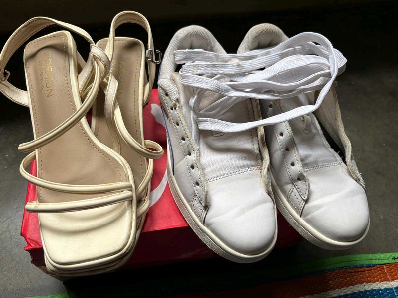 Puma sneakers with heels