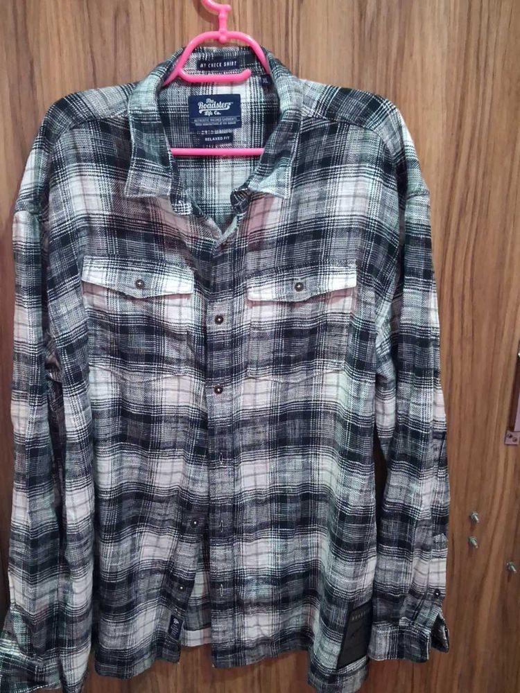 Men's Plaid Flannel Shirt