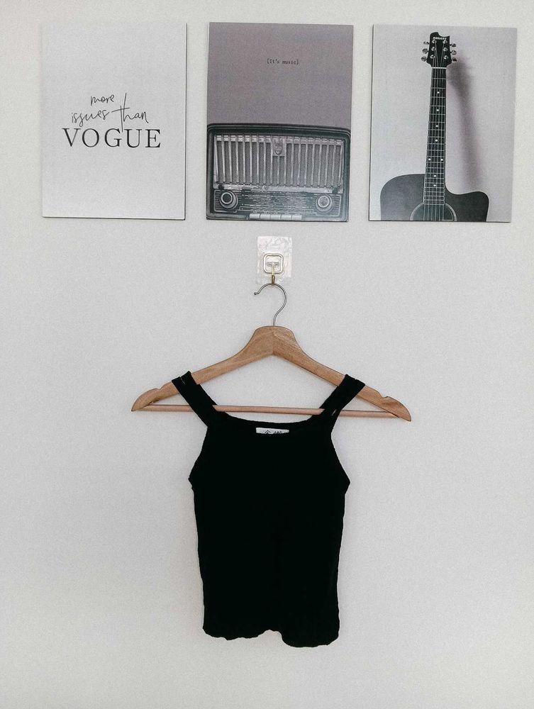 Basic Black Tank Top