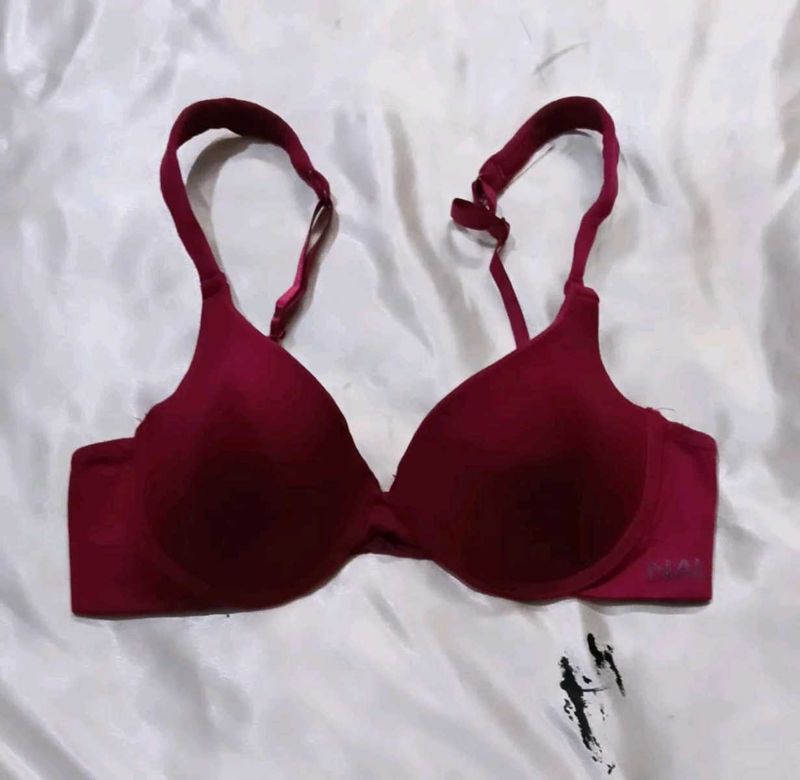 new Burgundy Bra