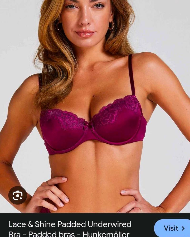 Beautiful Lace &amp; paded bra with brief 👍