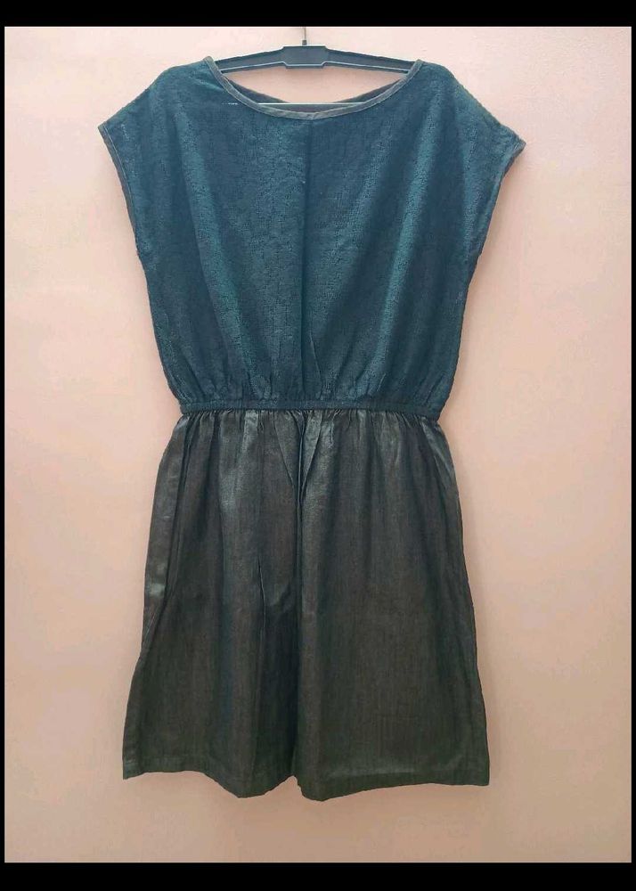 Netted Black Dress