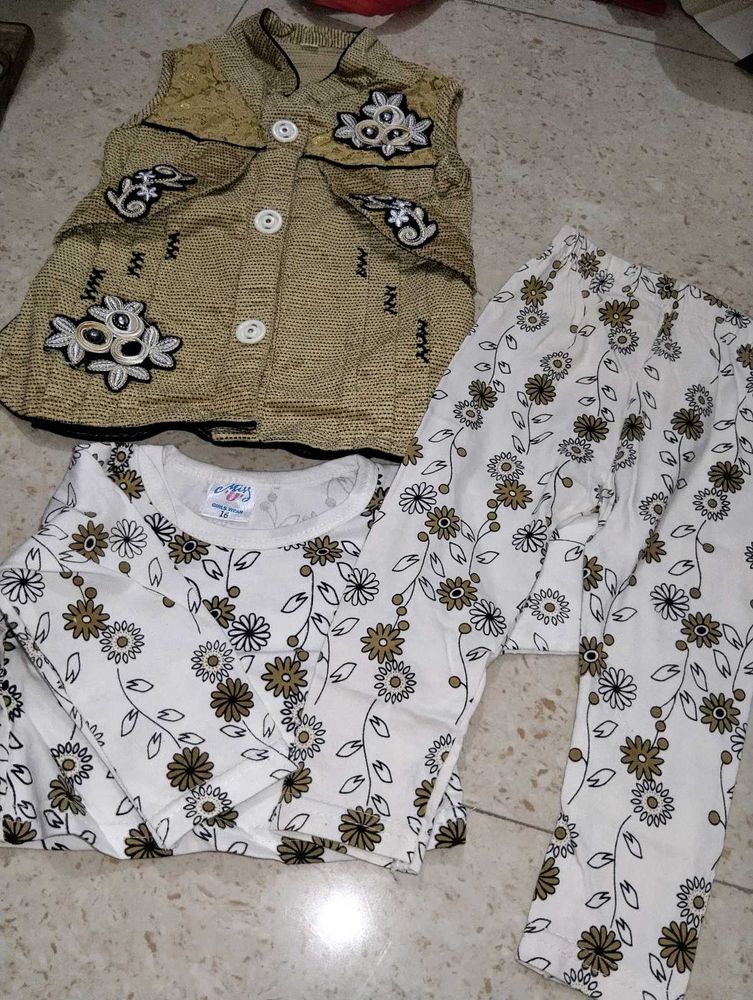 Girls Ethnic Wear Set
