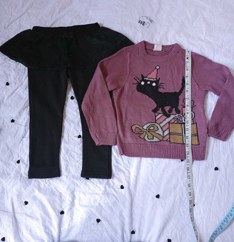 Cute 🥰 Top And Fleece Pant