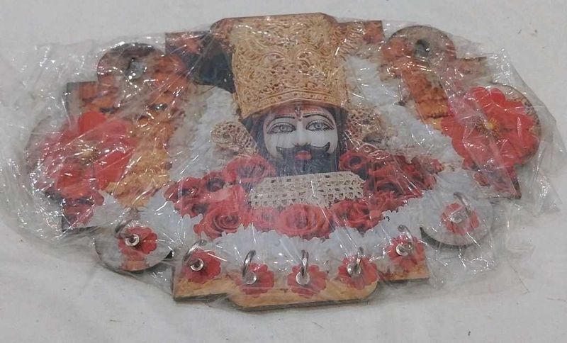 Decorative Lord Krishna Keychain Holder