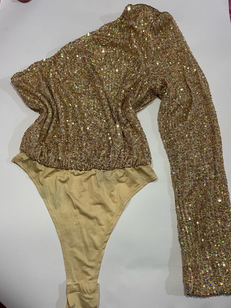 Sparkling Sequin Bodysuit