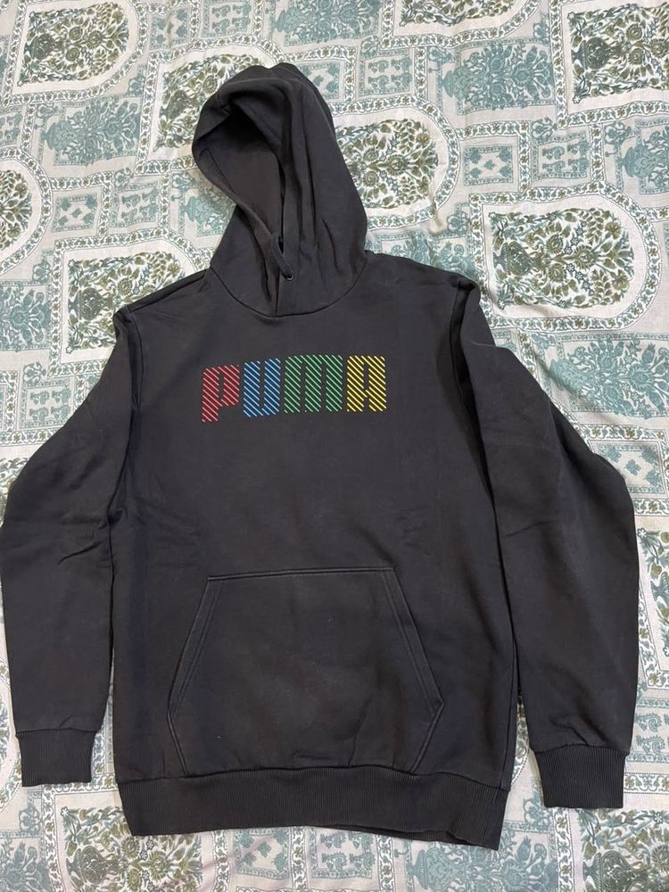 Charcoal Puma Hoodie