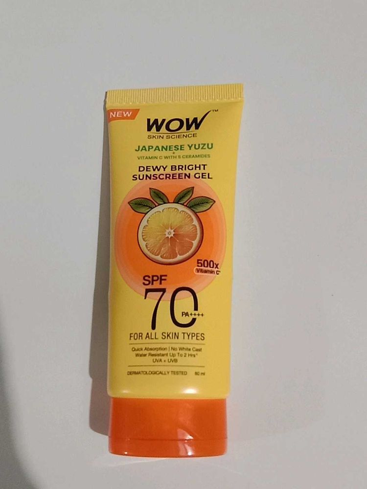 WOW Skin Science Dewy Bright Sunscreen Gel