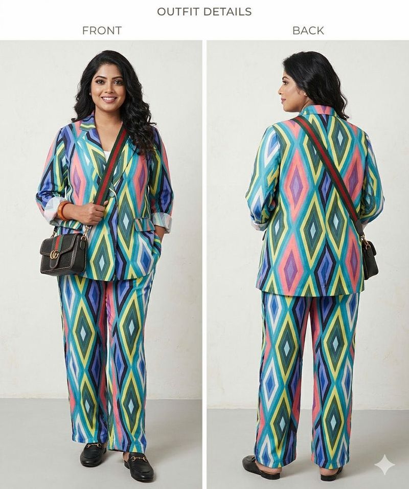 Stylish Printed Co-ord Set