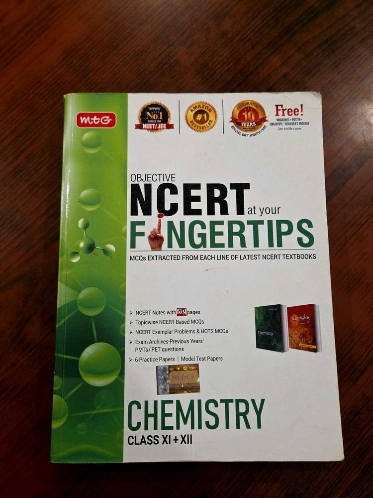 Objective NCERT at Your Fingertips Chemistry