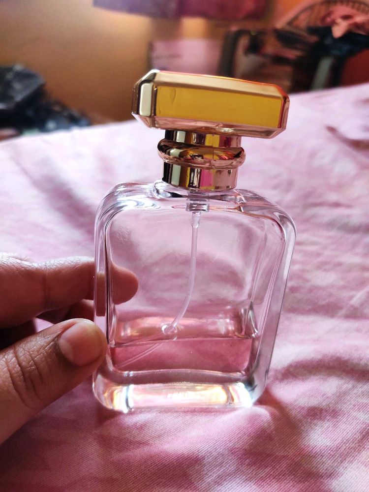 Mild floral feminine Perfume Empty Bottle