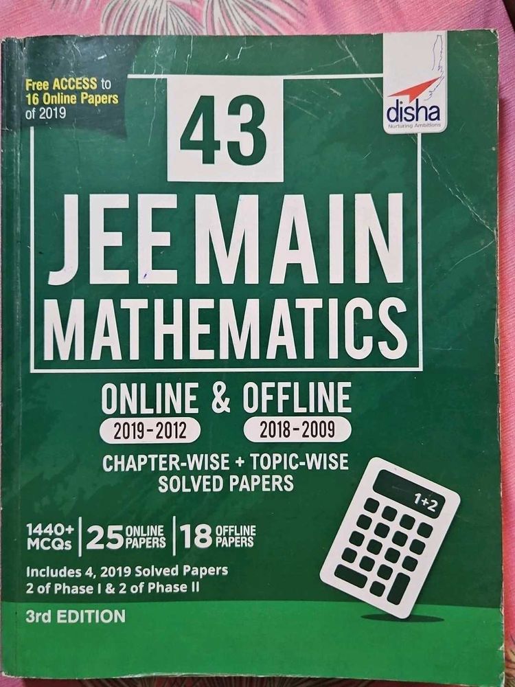 JEE Main Mathematics Solved Papers