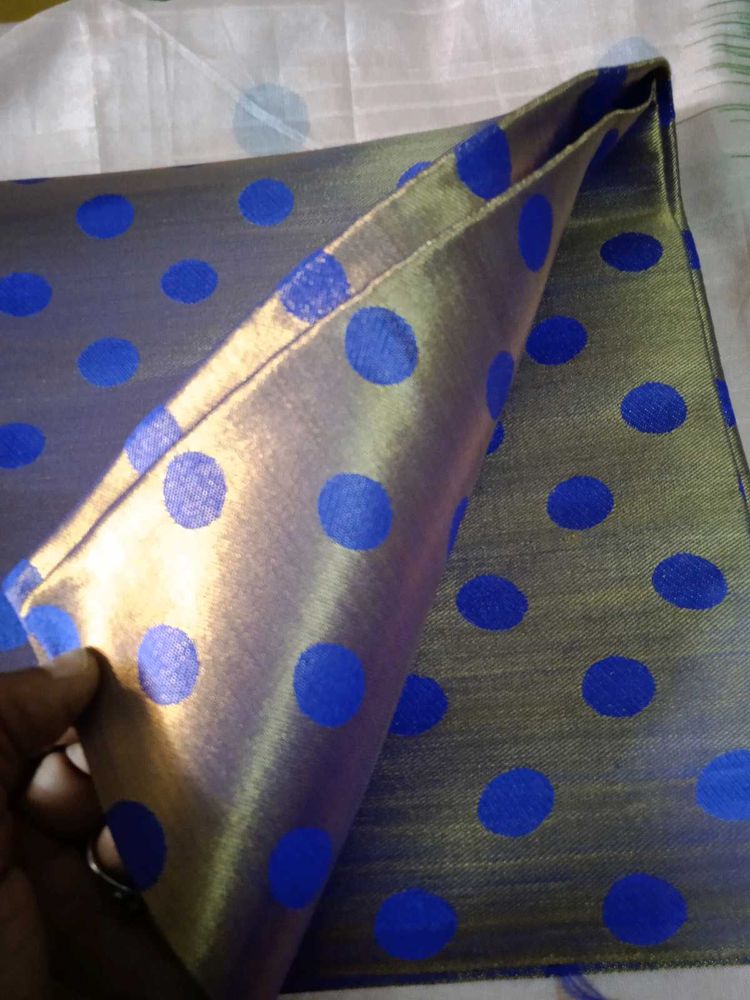 silk blouse Material gold shade