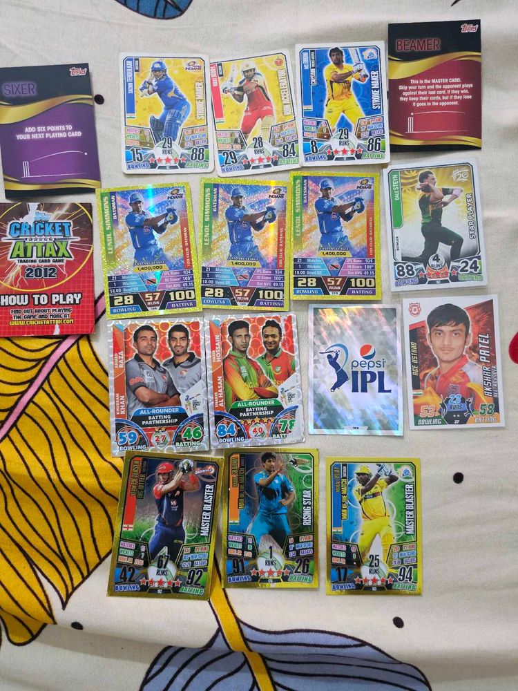 Topps Cricket Attax mix set