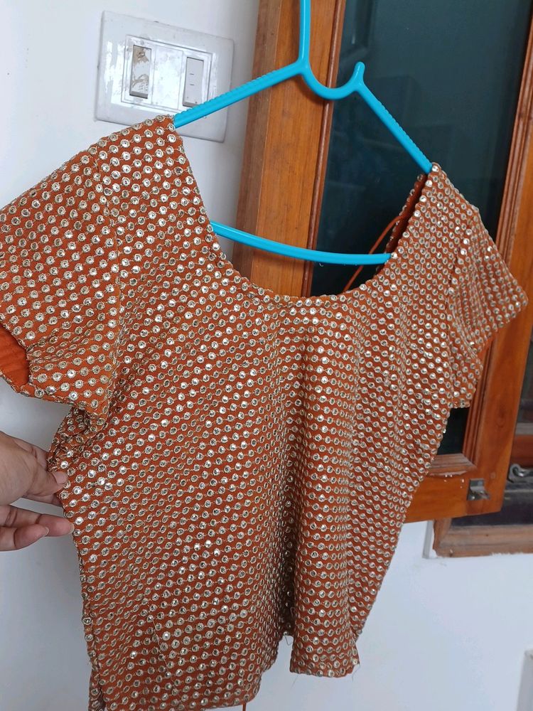 Sequin Embellished Blouse