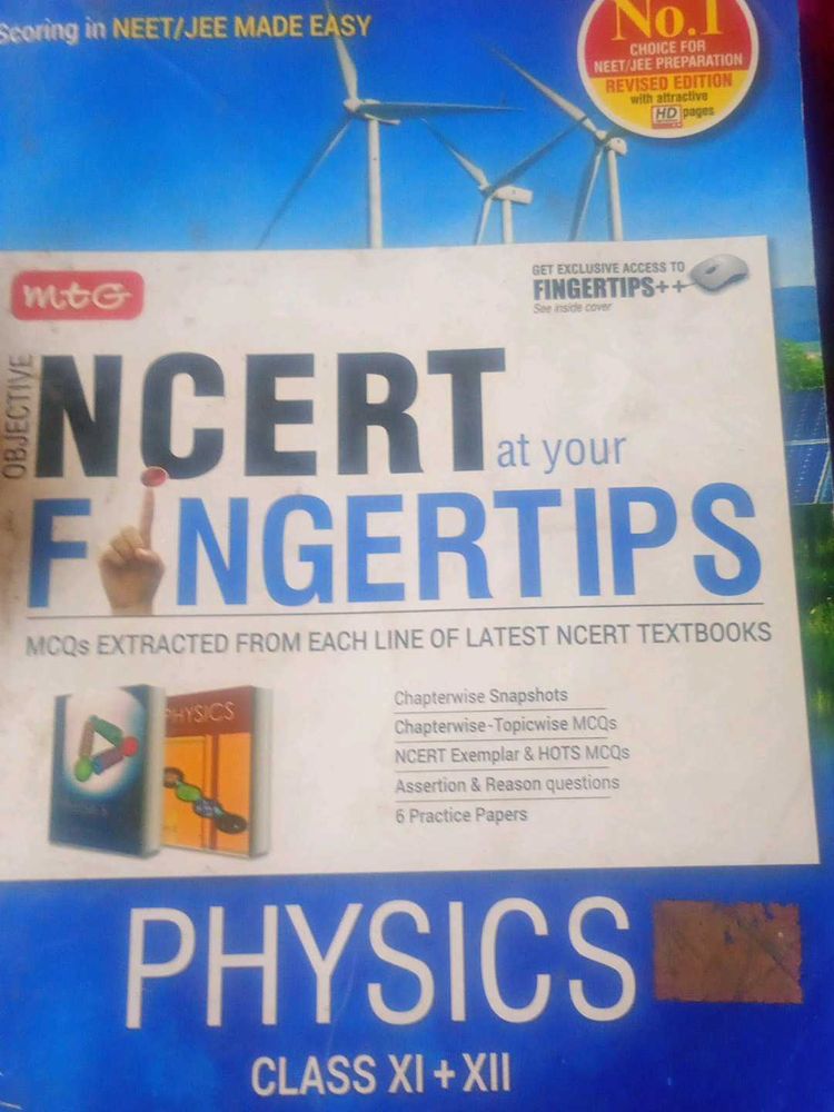 NCERT Physics at your Fingertips Class XI+XII