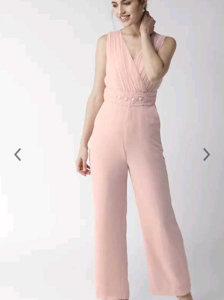 Quiero Baby Pink Jumpsuit Size M