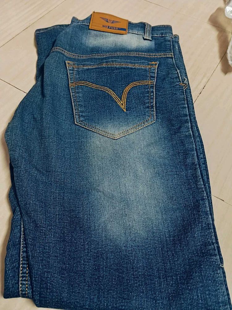 Men's Blue Denim Jeans