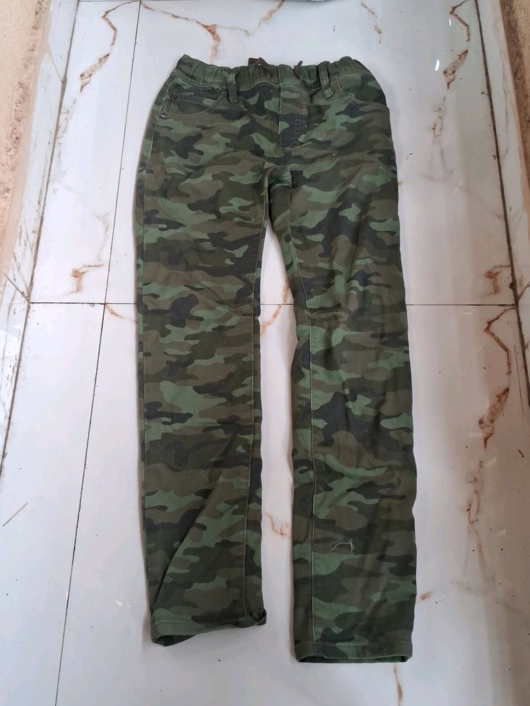 Camo Print Pants