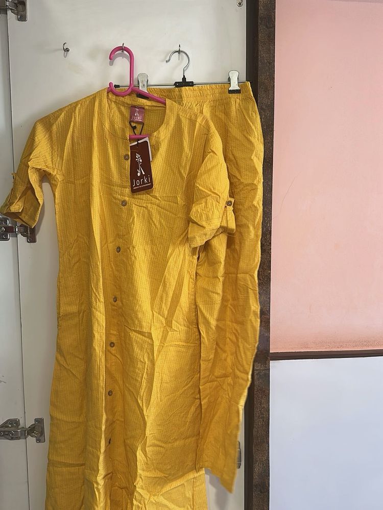 Yellow Kurta Set