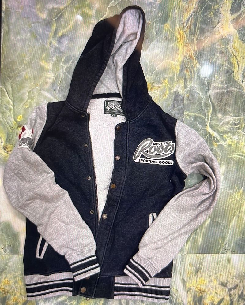 Roots Varsity Style Hooded Jacket