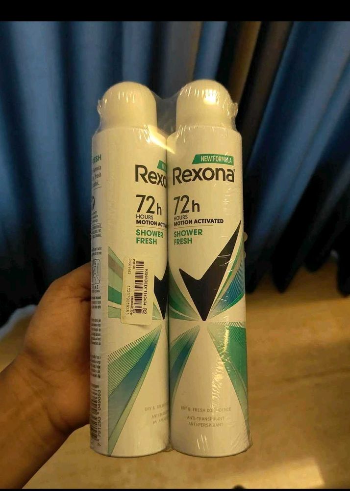 Rexona Shower Fresh Deodorant Spray Pack Of 2 NE