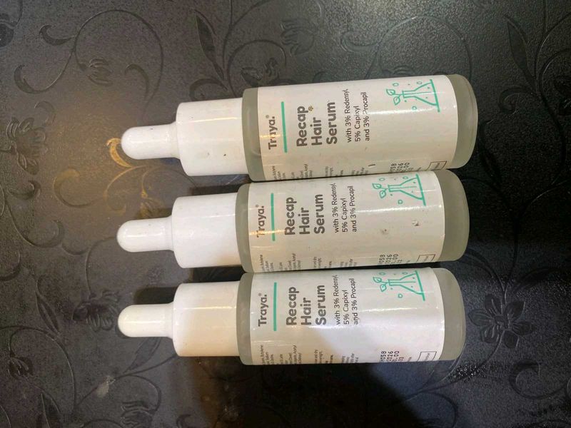 traya  recap hair serum 3 combo