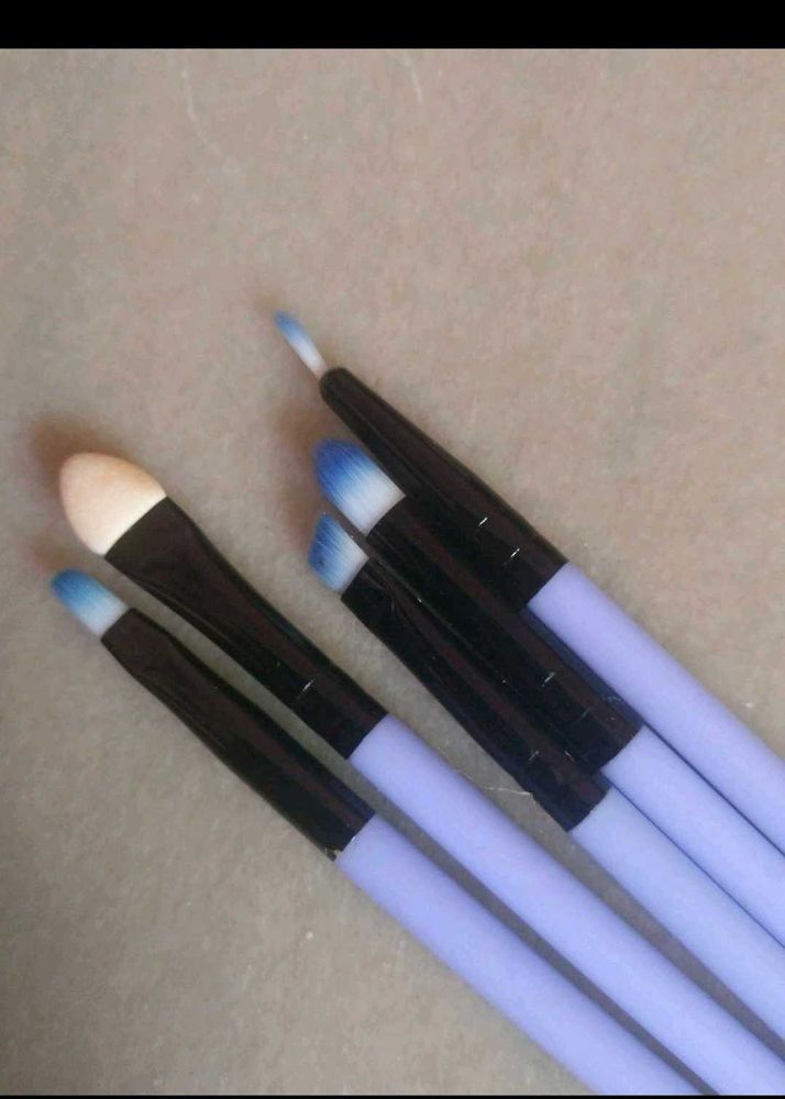 Set of Eye Makeup Brushes
