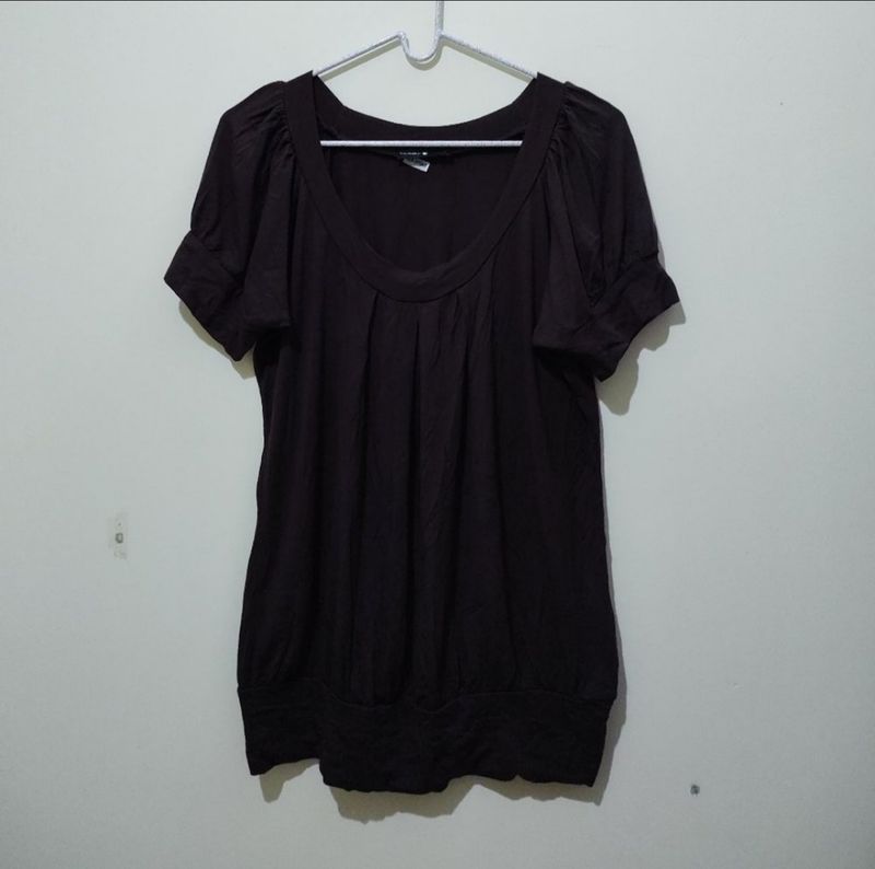 Tammy Mars Brown rayon top