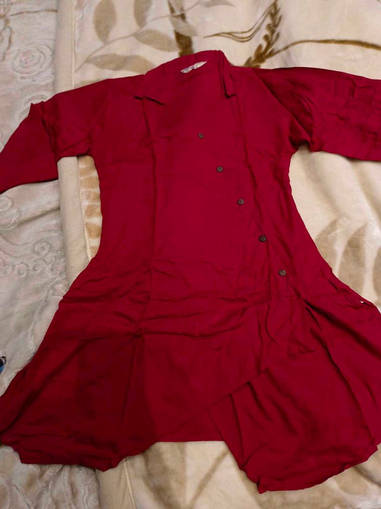 Red Casual Dress