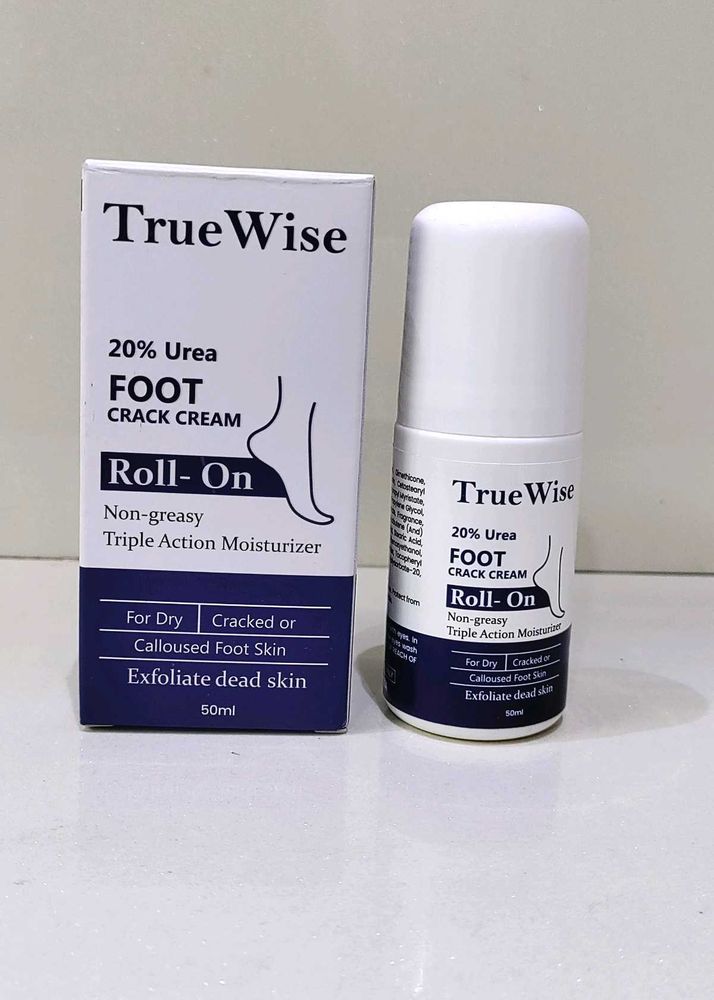 TrueWise Foot Crack Cream Roll-On