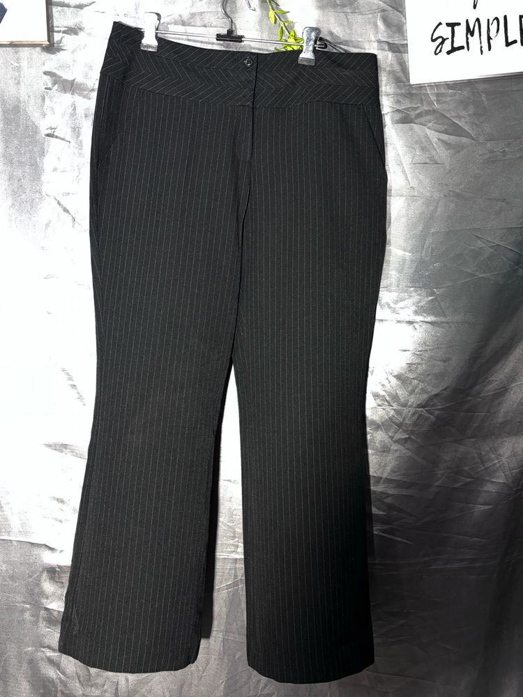 F&amp;f Classic Pinstripe Flare Pants