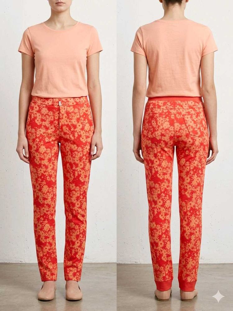 Floral Print Pant