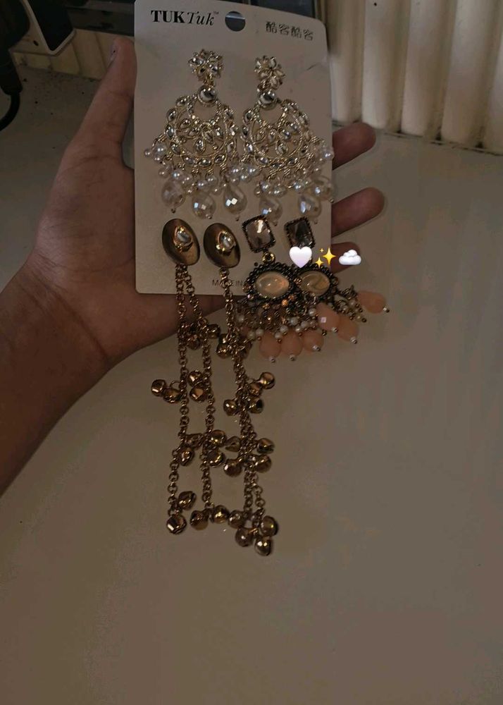 Elegant Indian Jhumka Earrings✨️🔥