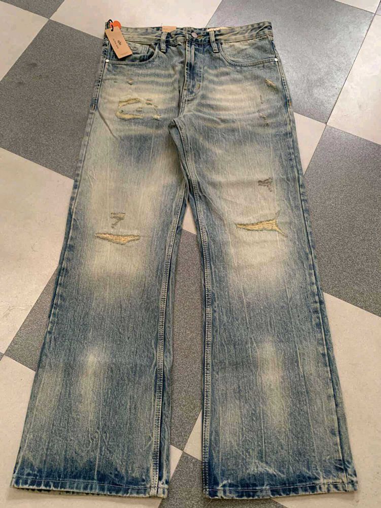 Original Alpha Nine Bootcut Fit Jean Unique Colour