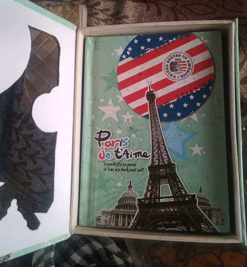 Paris  Diary wit lock