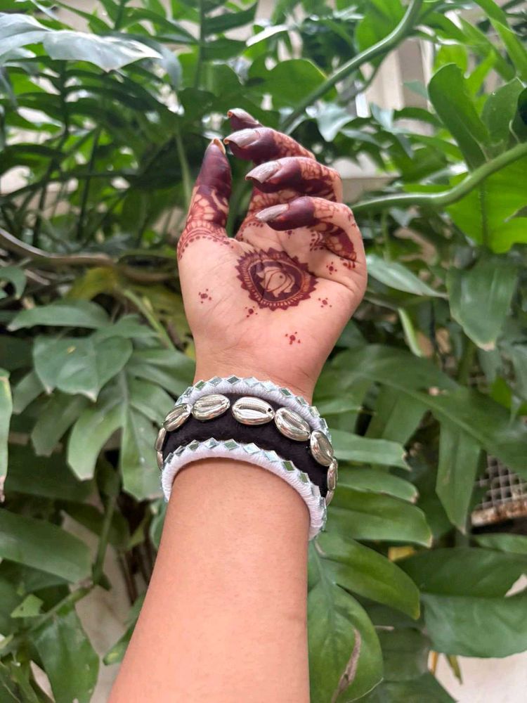Boho Chic Cowrie Shell Bangles
